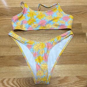Shein Flower Swimsuit